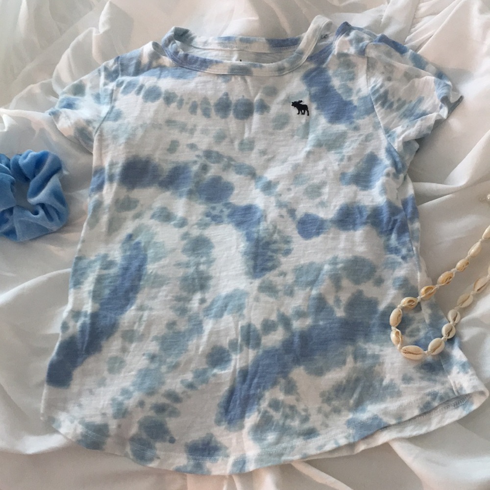 abercrombie kids tie dye shirt girls
